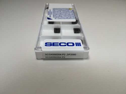 SECO SCGX 050204-P2 ,DP2000 CARBIDE INSERT