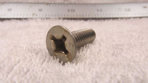 Flat head socket_phillip head cap screws_stainless_restaurant grade_5/16-18_3/4&#034; for sale