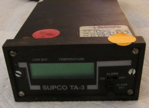 Supco TA-3 Panel Mount Digital Temperature Alarm -50 to +170 Degrees F