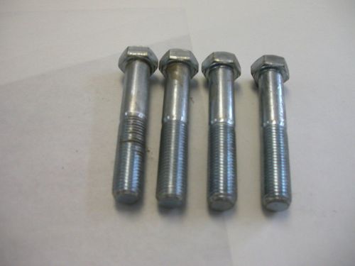 Hex head cap screw bolt 7/16-20 x 2-1/2&#034;  grade 5  package of 4 for sale