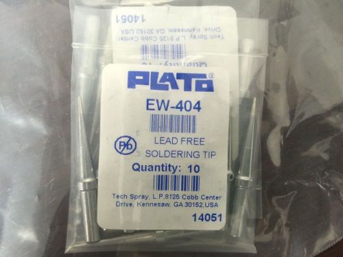 Plato ew-404 american plato soldering tip weller   10 pack for sale