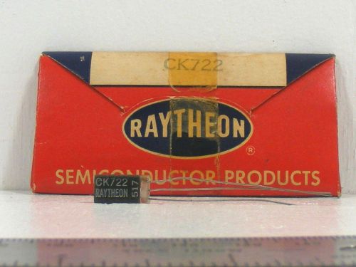 Raytheon CK 722 Transistor New in Original Packaging NOS Vintage Electronic