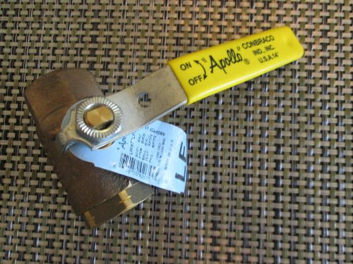 Apollo bronze ball valve 3/4&#034; npt with mounting pad 600 cwp for sale