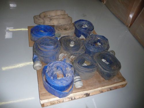 10 discharge hoses trash/water pumps- 3 inch and 2.5 inch. diff lenghts for sale