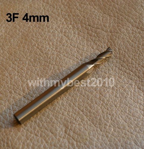 Lot 1pcs 3 flute hss end mills cutting dia 4mm shank dia 6mm milling tools for sale