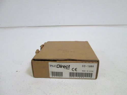 PLC DIRECT INPUT MODULE  D3-16NA *NEW IN BOX*