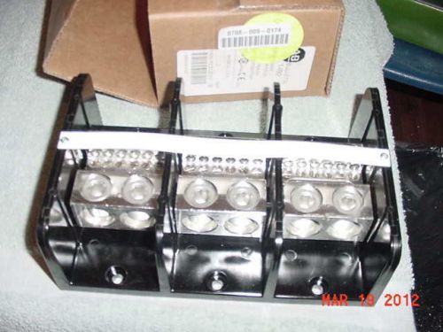 **new** allen bradley 1492-pd3c2127 600 volt 3-pole 760 amp distribution block for sale