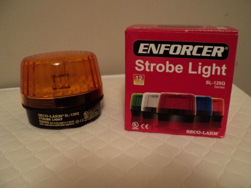 Enforcer Strobe &amp; Beacon Light (Amber)