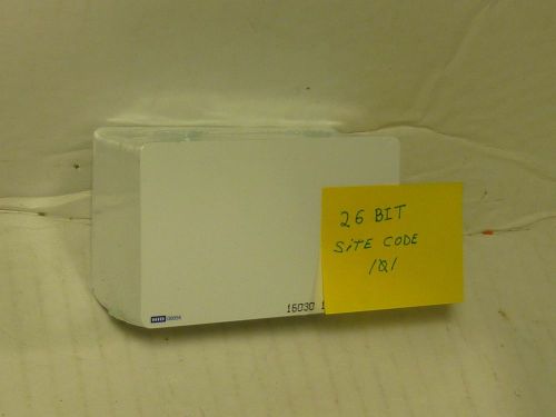 HID1386LGGMN Isoprox II PVC access cards (50), 26 bit H10301 in sealed wrapper