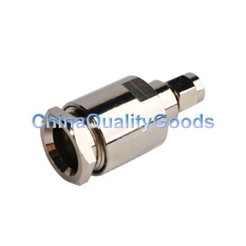 50 Ohm SMA Male,Straight ,Clamp Attachment for LMR400,RG213 RF Connector