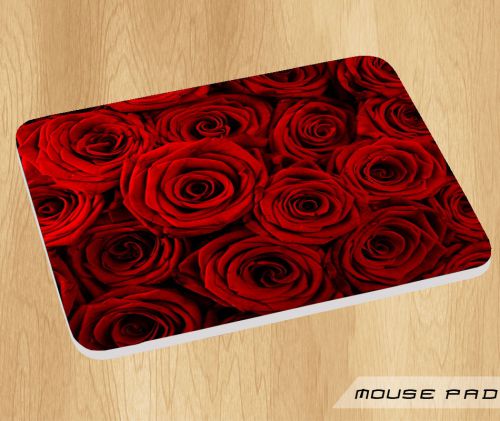 Rose On Gaming Mouse Pad Mat Anti Slip Design