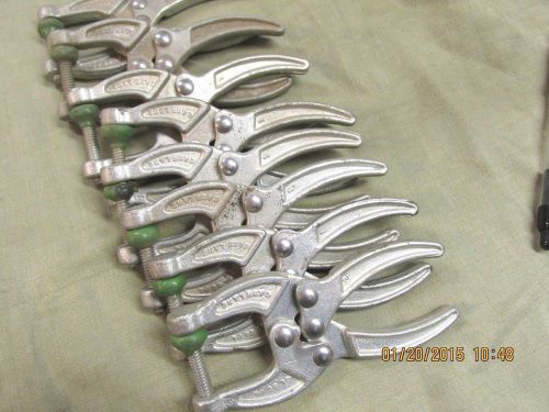 CARR LANE CL50PL TOGGLE PLIERS CLAMP  8 CLAMPS  1&#034; CAPACITY