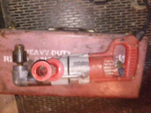 Milwaukee right angle drill tested working tool