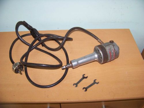 Dumore no. 8008-210 straight shaft die grinder 18000 rpm 1/20 hp for sale