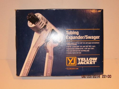 Yellow jacket 60407 complete tubing expander/swager kit-free ship new sealed box for sale