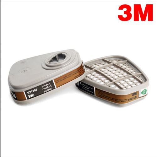 2pcs=1 pair 6001CN Cartridge For 3M Gas Dust Mask 5000,6000,7000 Series