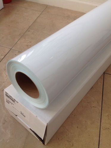 1 Roll 24&#034; X 50yds(150ft) Gloss White Sign Cutting Vinyl General Formulations