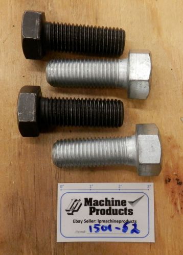 Hex head 1-8 x 2-3/4, grade 8 - lot of 4 bolts for sale