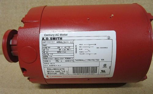 A.o. smith hw2014v1 1/6 hp circulator pump motor 0 for sale