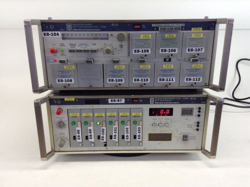 Wandel &amp; goltermann rs-25 white noise generator w/ re-25 white noise receiver for sale