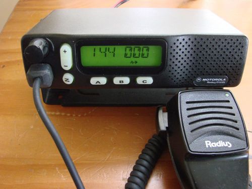 Motorola m1225 vhf 144-174 mhz 24 channels 50 watts with programming for sale