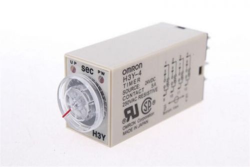 Timer relay h3y-4 h3y 250v 5a 10s dc12v 12vdc ushg for sale
