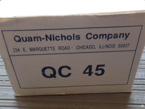 Quam Nichols Attenuator QC 45 Variable Speaker Attenuator NEW IN BOX NOS