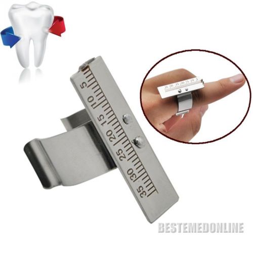 Hot Saling New Dental Finger Ruler Span Measure Scale Endodontic Instrument