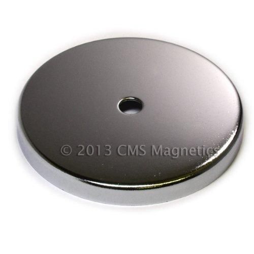 1 ct CMS Magnetics® 120LB Holding Power Round Base Magnet RB85 3.8&#034; Cup New