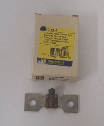 Square D CC 545 Over load Relay Thermal Unit USA Made