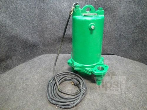 Pentair MG200-21 Green 2HP 230V 15Amp Submersible Sewage Grinder Pump Motor*