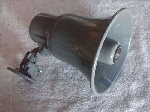 Harris 1-Watt Tapped Horn Loudspeaker - PA Weatherproof Speaker Alarm Paging