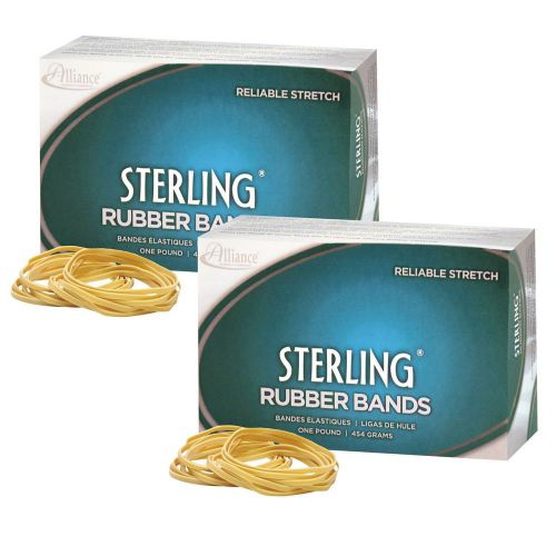 Alliance Sterling Rubber Bands 64 - 1lb 425 Count 2 Packs - Brand New Item