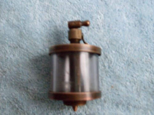 Ant Essex Brass Hit&amp;Miss Gas Engine Drip Oiler Engine Parts Steam Oiler Parts