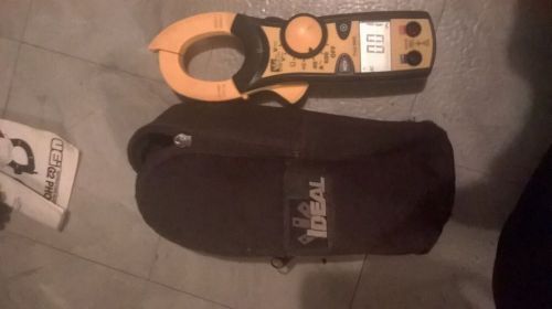 IDEAL 61-746 CLAMP-PRO 600AAC Clamp Meter w/ TRMS, NCV &amp; Carry Case - NEW!