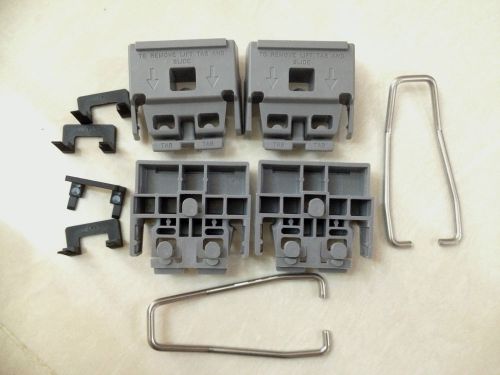 HP/Agilent 5041-9167 Instrument Feet with 1460-1345 stands , lock clips