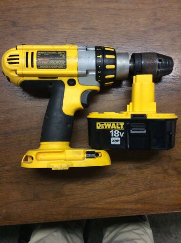 Dewalt XRP DC925 1/2&#034; Cordless Drill Hammer Drill w/ Battery