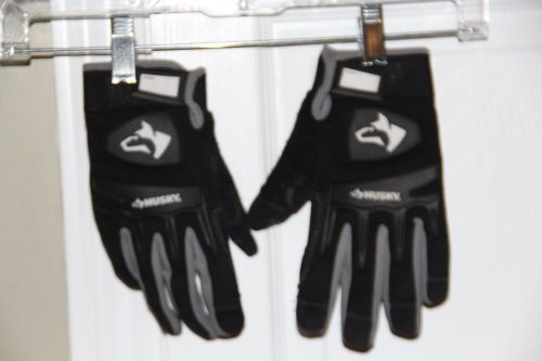Husky Black Work Gloves: Safety Gloves, Model67442-16, RN# 111691!