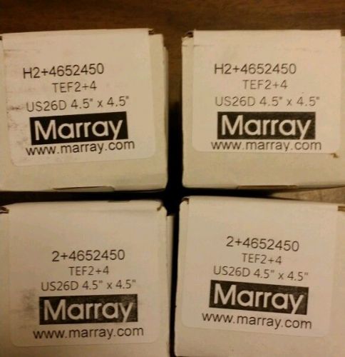 Marray electric transfer hinges qty of 4 new 626 schlage von duprin