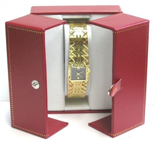 ROLEX, ICE MAN  Snap-Tab Red Double Door Jewelry Watch Or Bangle Box