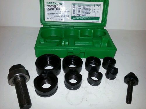NEW GREENLEE Knockout Punch Set 735BB