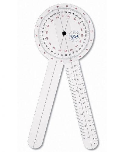 PROTRACTOR GONIOMETER 12 inch, 360 Degree- FREE SHIP