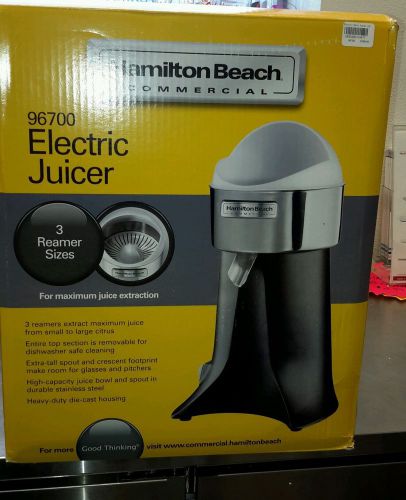 Hamilton beach 96700 electric commercial juicer for sale