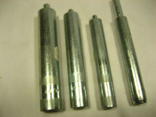 Lot of 4 RAWL  and other Multi set Punches