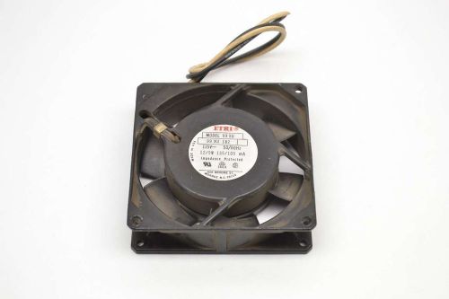 Etri 99xu-182 12/9w watt 115v-ac 90mm 31.78cfm cooling fan b492091 for sale