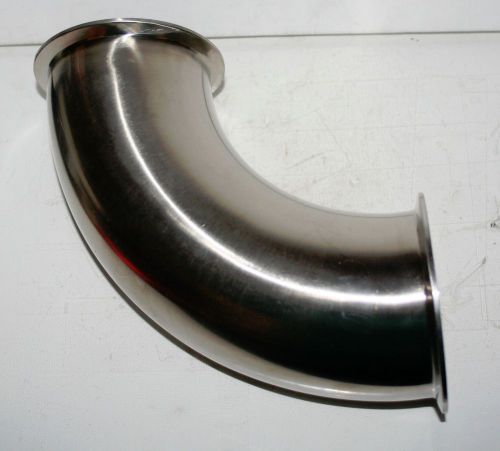 4&#034; Stainless Sanitary 90° Elbow VNE Corporation NEW