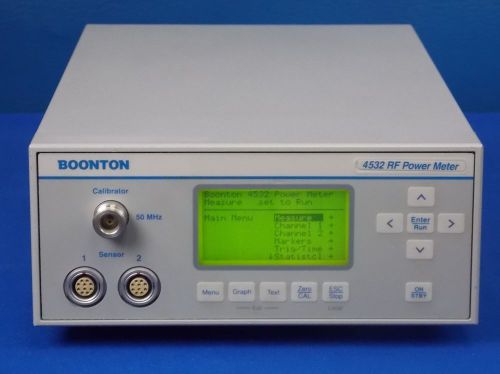 Boonton btn 4532 rf peak power meter, dual channel,  10 khz to 40 ghz for sale