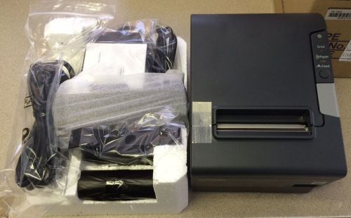 Brand New Epson TM-T88V-084 Serial/USB Printer C31CA85084 With Power Sply M244A