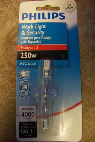 NEW Philips BC250T3Q/CL 250W Halogen Double-Ended Linear Bulb