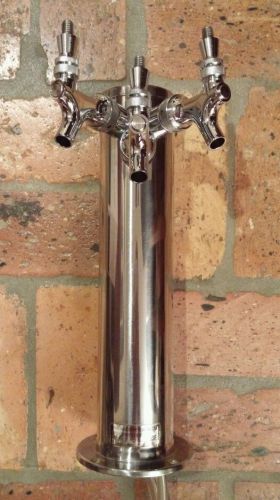 American Beverage Equipment Triple Faucet Draft Beer Tower 6198-3
